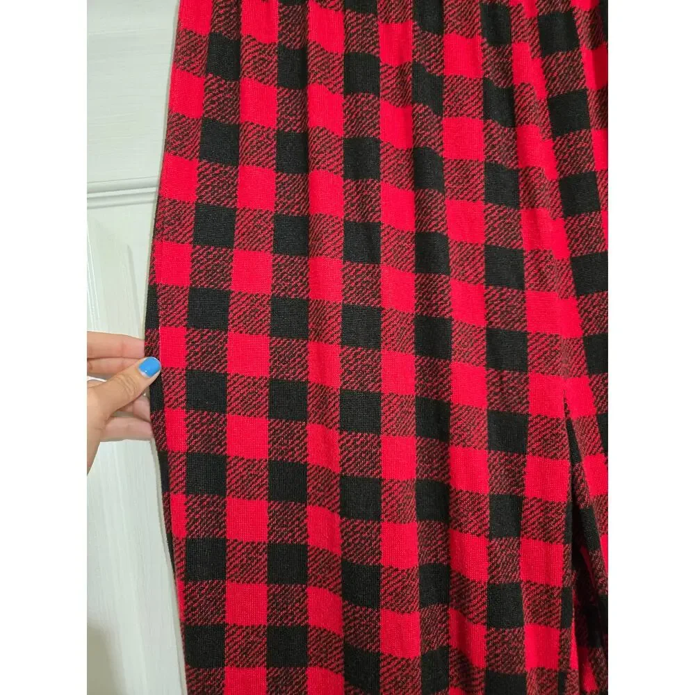 Unknown brand large women's red and black pajama pants
